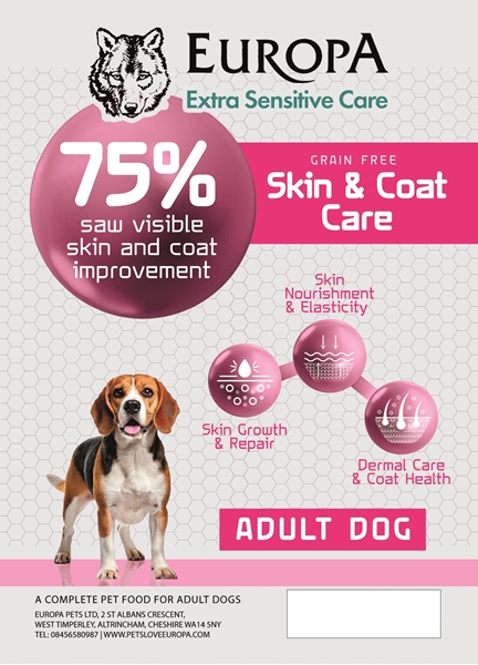 Picture of Europa Extra Sensitive care Skin And Coat Care